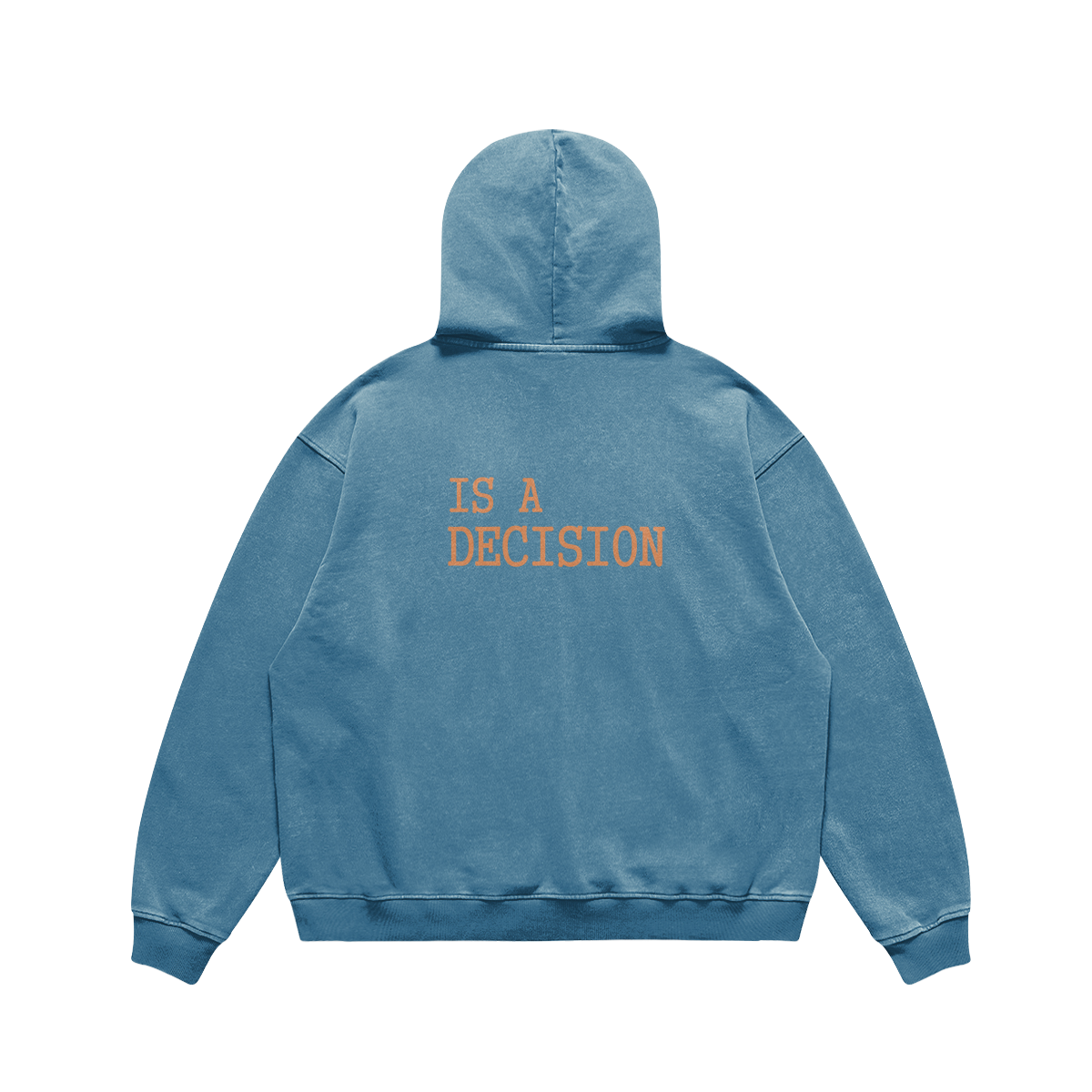 SUCCESS - Retro Faded Fabric Look Hoodie