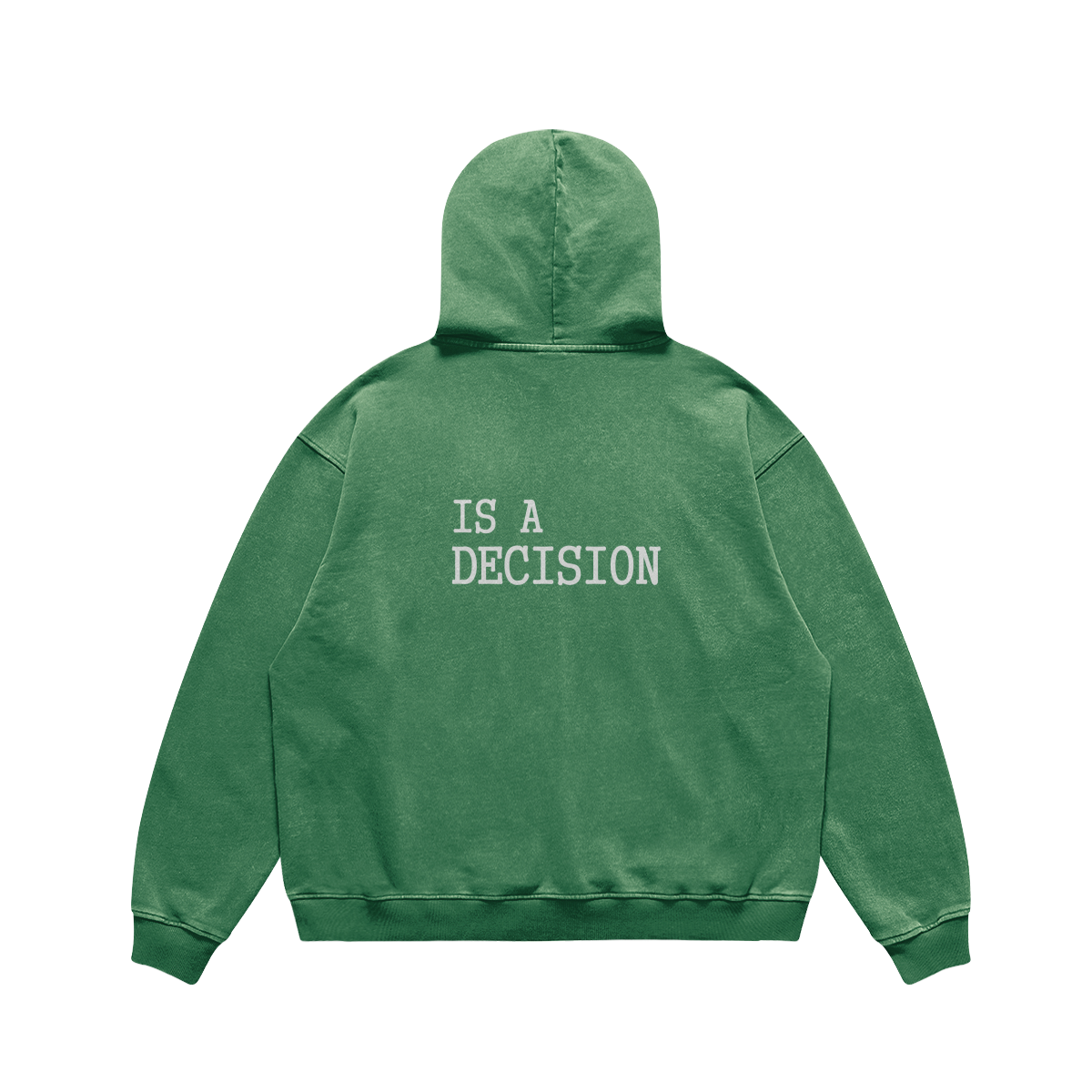 SUCCESS - Retro Faded Fabric Look Hoodie