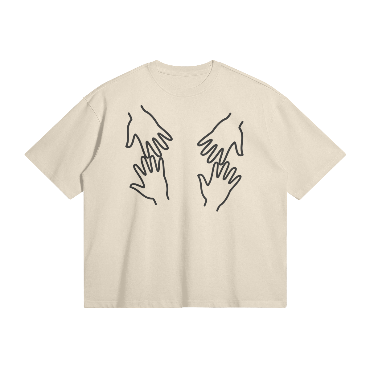 HANDSon - Loose Boxy Cut Tee