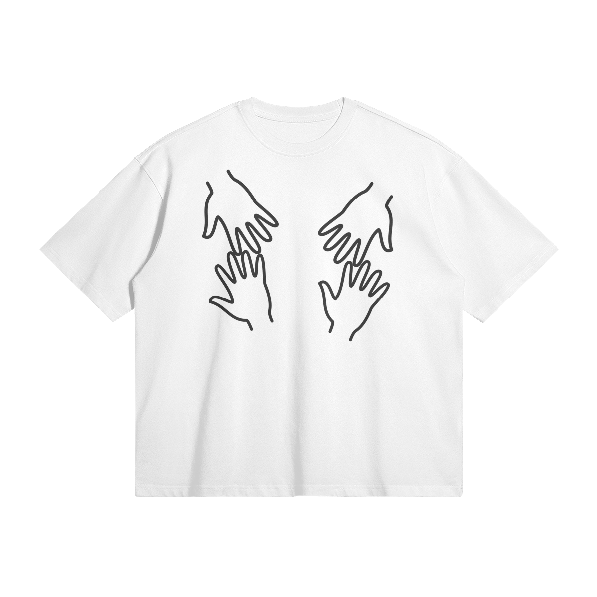 HANDSon - Loose Boxy Cut Tee